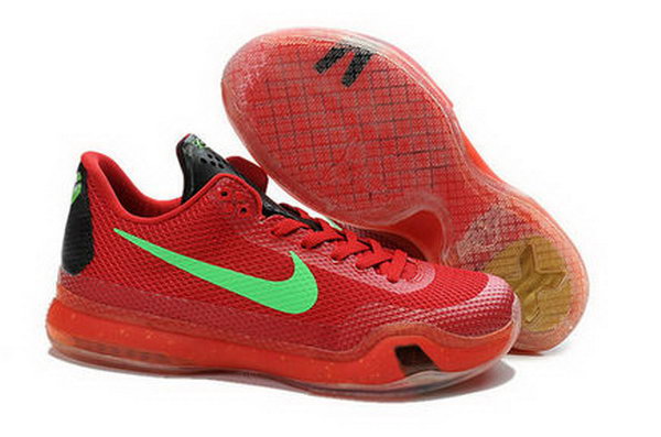 Nike Kobe X(10) Red Green Sneakers Discount Code